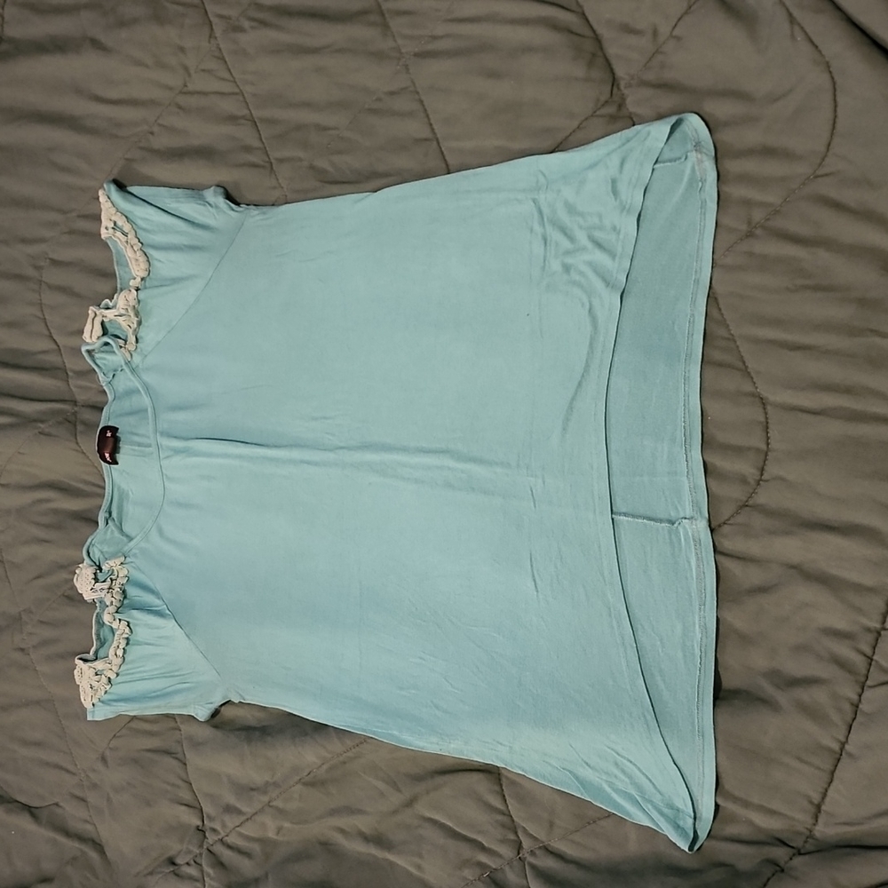 Women's Joe Boxer 1X cold shoulder top